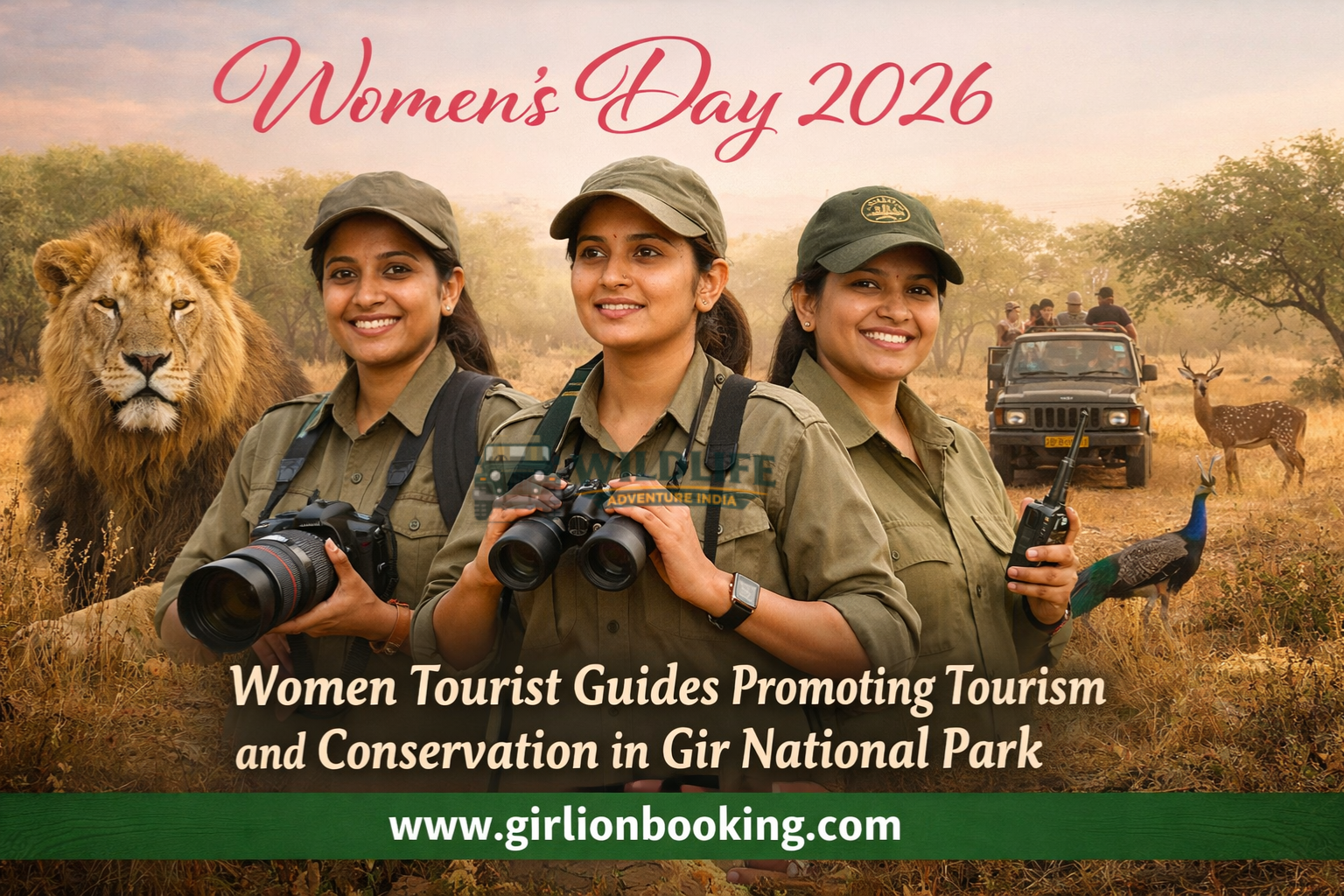 Women Tourist Guides in Gir National Park