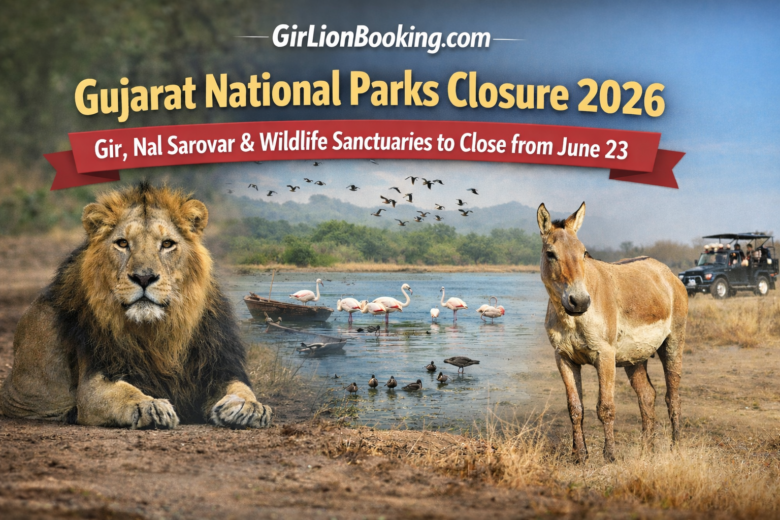 Gujarat National Parks Closure 2026