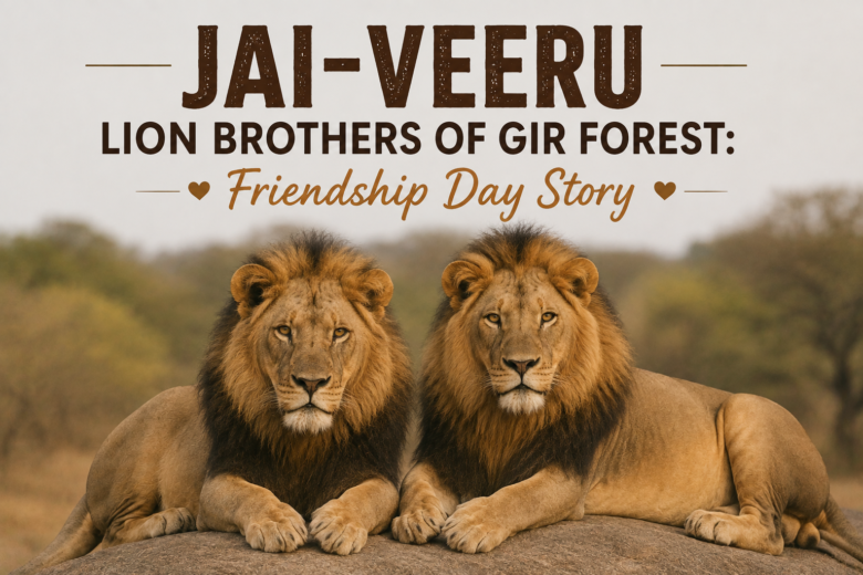 Jai Veeru Lion Brothers of Gir Forest